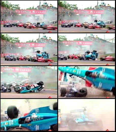 incident in the first corner