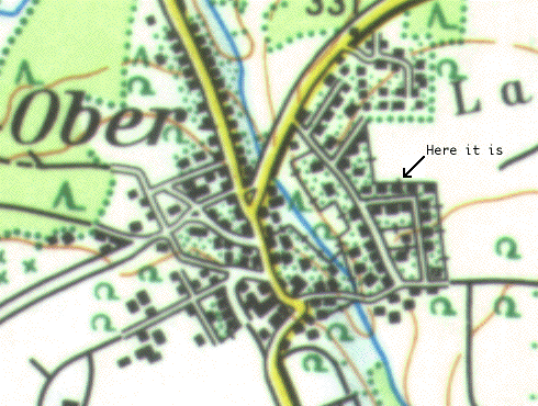 Map of Obersch&ouml;llenbach 120 kB